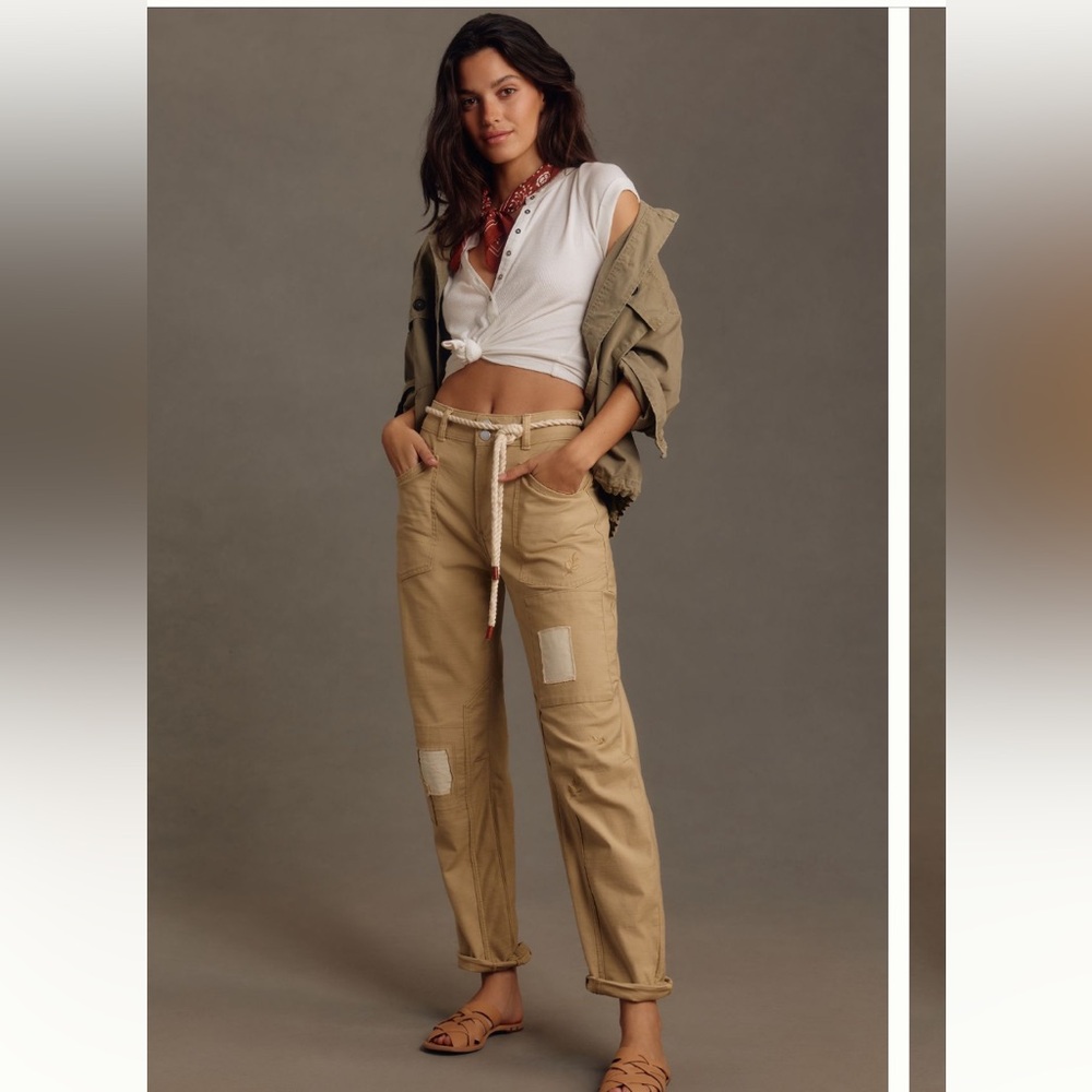 Pilcro The Wanderer Wild Hearts Tapered Trousers